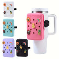 Mini cartera tipo crocs con pines para quencher
