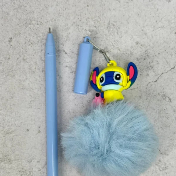 Lapicera microfibra Stitch pompon GP2035