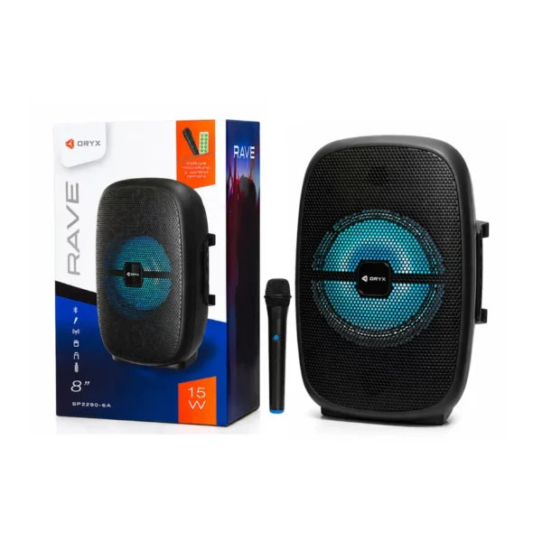 Parlante Oryx 8″ Rave 15w