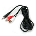 Cable RCA audio video 3.5 a 2-RCA – 3m