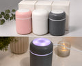 Humidificador difusor con luz LED