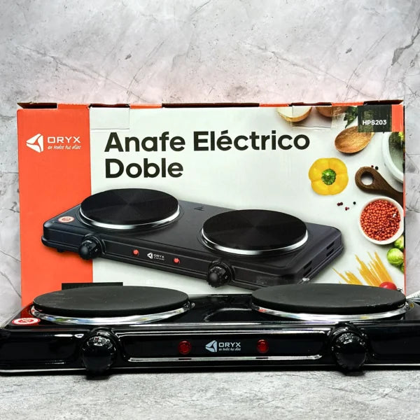 Anafe eléctrico doble Oryx