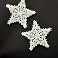 Estrella blanca 3D doble