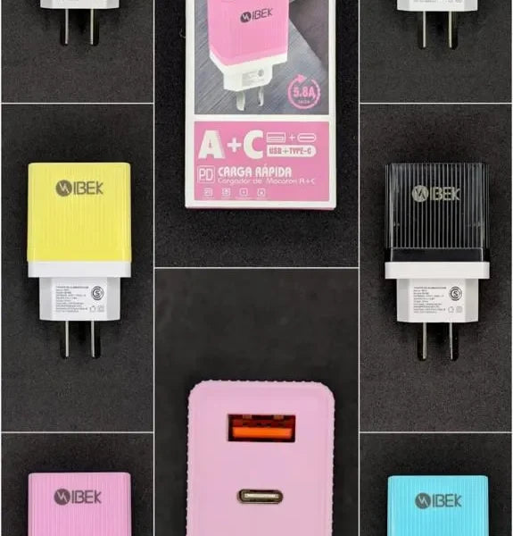 Cabezal Ibek USB / tipo C 5.8A