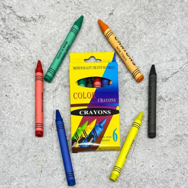 Crayones 6 pcs