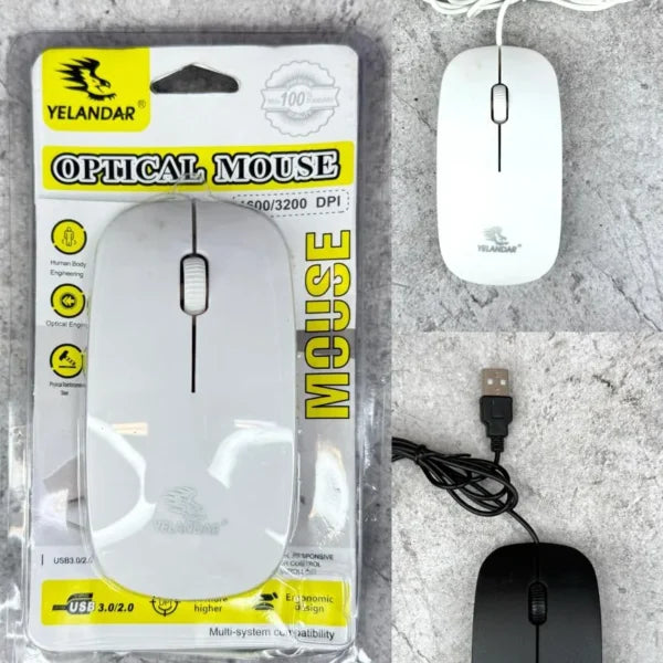 Mouse con cable Yelander