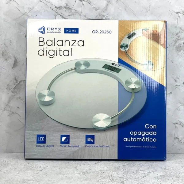 Balanza digital redonda Oryx
