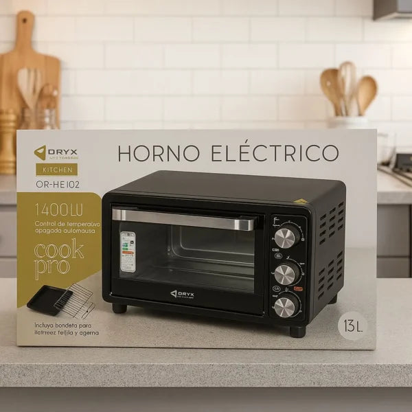 Horno electrico Oryx 1400W 13L