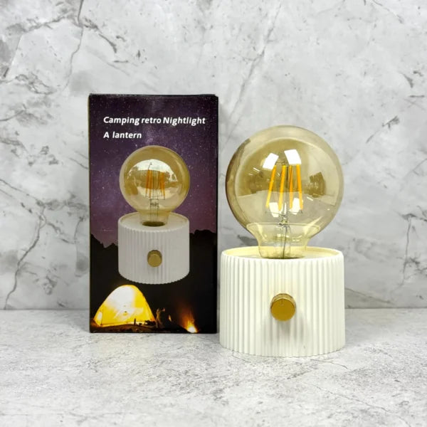 Lampara vintage foco camping