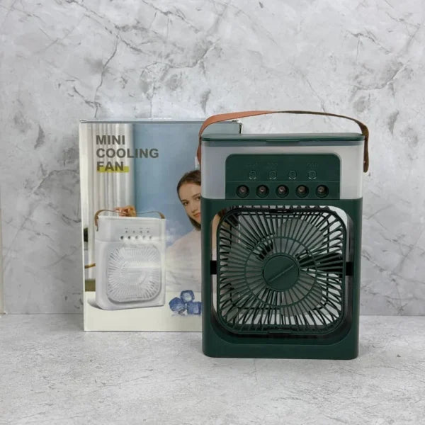 Ventilador humidificador con hielo