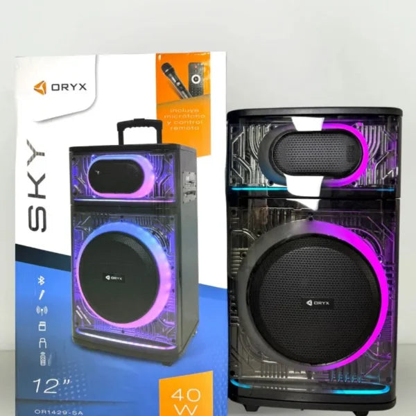 Parlante Sky Oryx 12″ 40W