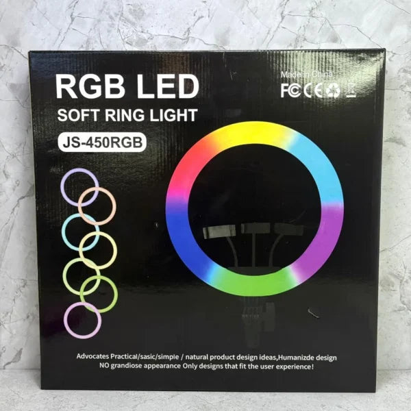 Kit Aro led RGB 18″ / 45cm + trípode