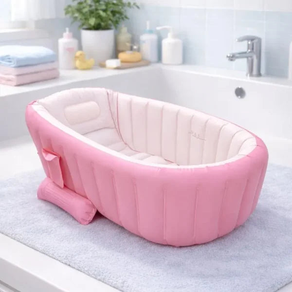 Bañera plegable inflable