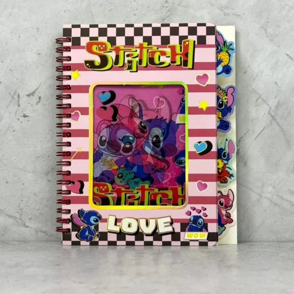 Cuaderno A5 Stitch KD55