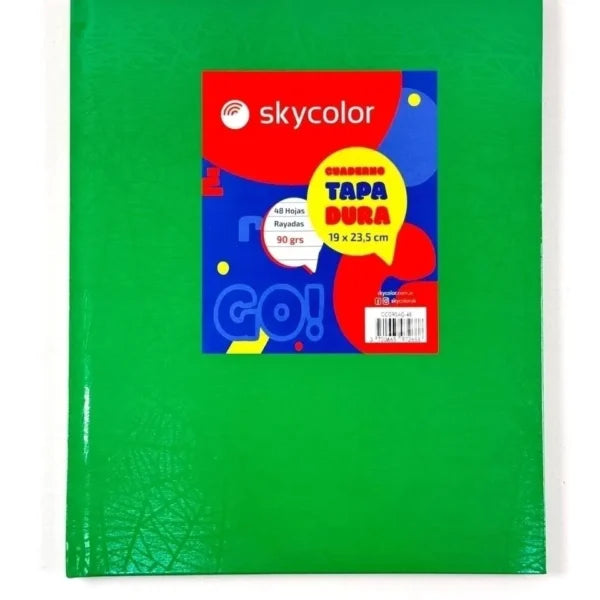 Cuaderno Skycolor Clase 48 hojas – 90 grm