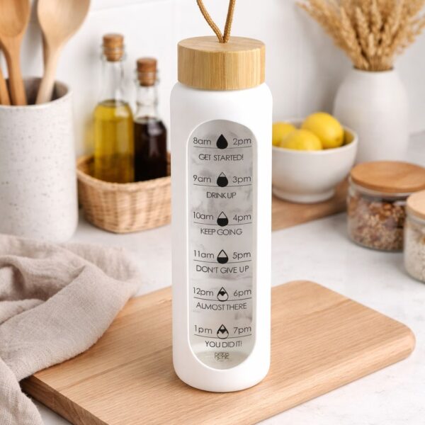 Botella De Vidrio Madera Fashionable Glass