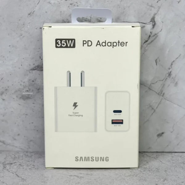 Cargador Samsung 35W PD Adapter Con Cable