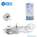 Cargador Para Auto 3.1A Tipo C Ibek