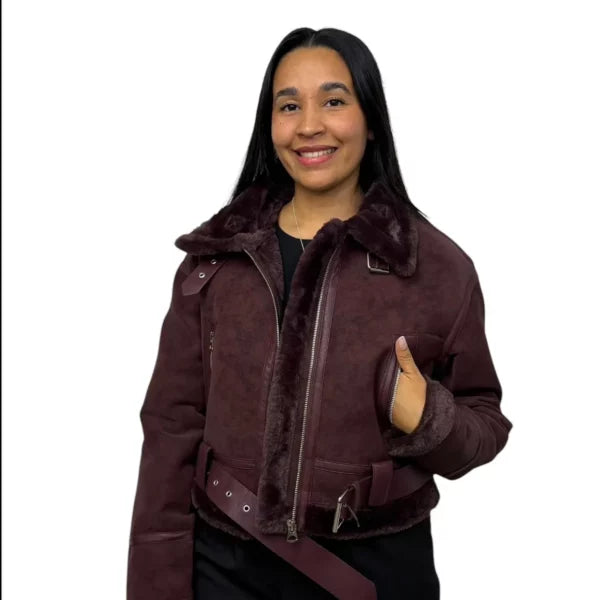 Campera peluche gamuza Lisboa