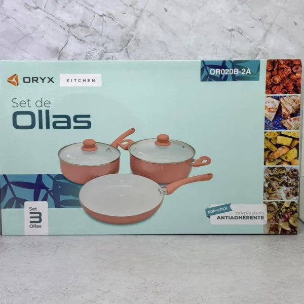 Kit de ollas pastel 5 pcs Oryx OR020B