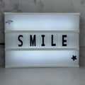 Cartel Led con letras grande KM-A4