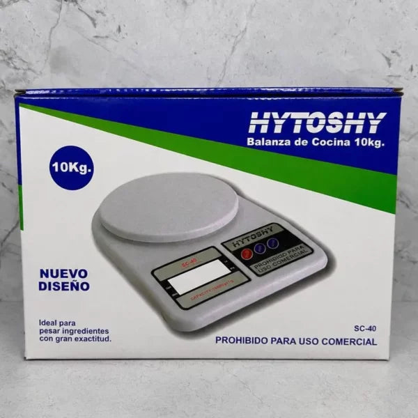 Balanza de cocina Hytoshy 10Kg
