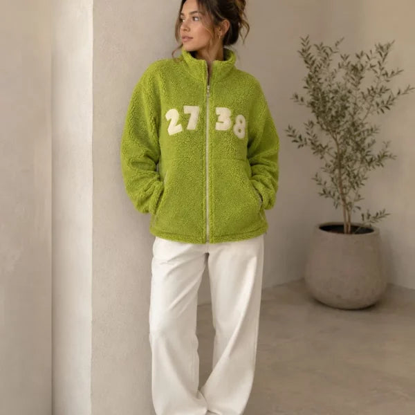 Campera peluche numérica N-28559