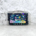 Marcador con glitter 12 pcs
