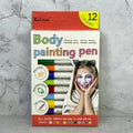 Fibrones para rostro Body Painting 12 unidades