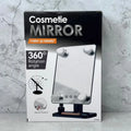 Espejo porta cosmeticos 4 focos KM-8989