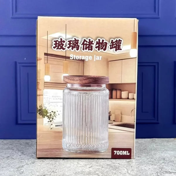 Frasco de vidrio para almacenar FTM-01