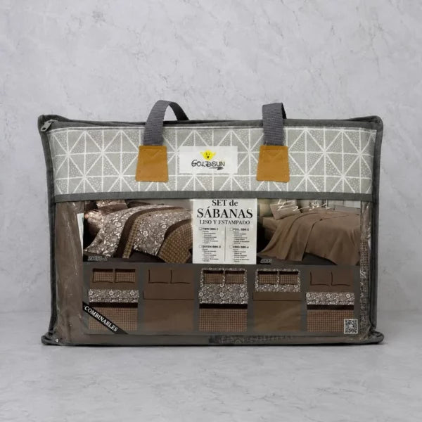 Sabana Lisa y estampada GoldSun 1305