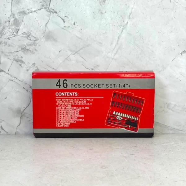 Herramientas llaves tubo 46 pcs