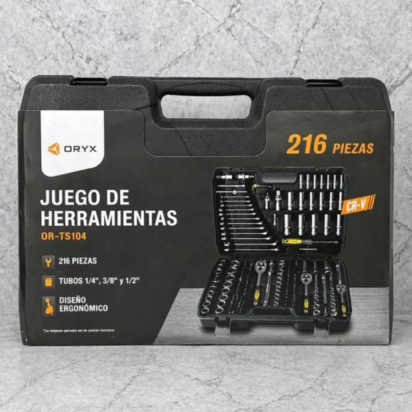 Juego de herramientas 216 pcs Oryx