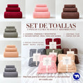 Set de toallas 3 pcs Towelset